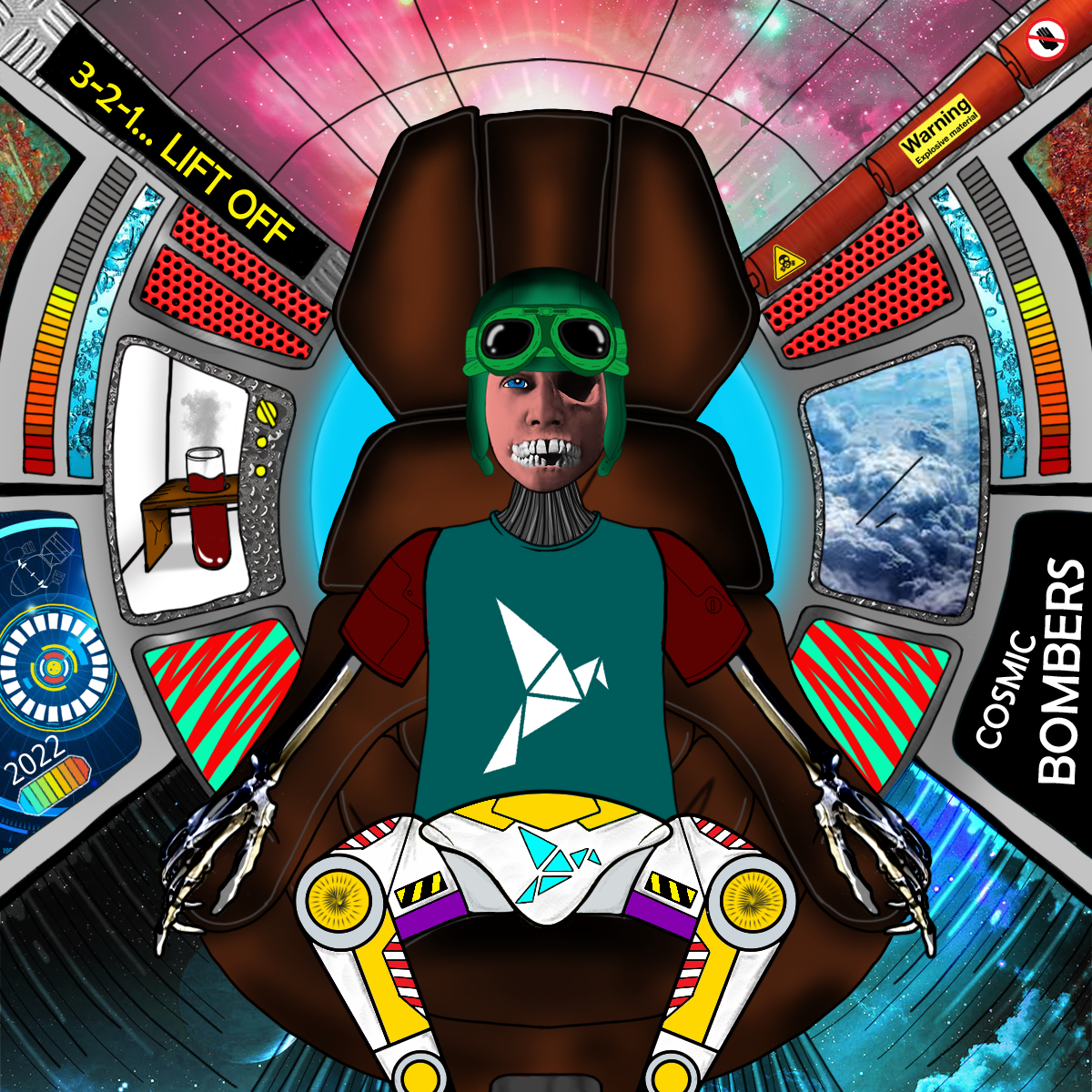 Cosmic Bomber Pilots #1278